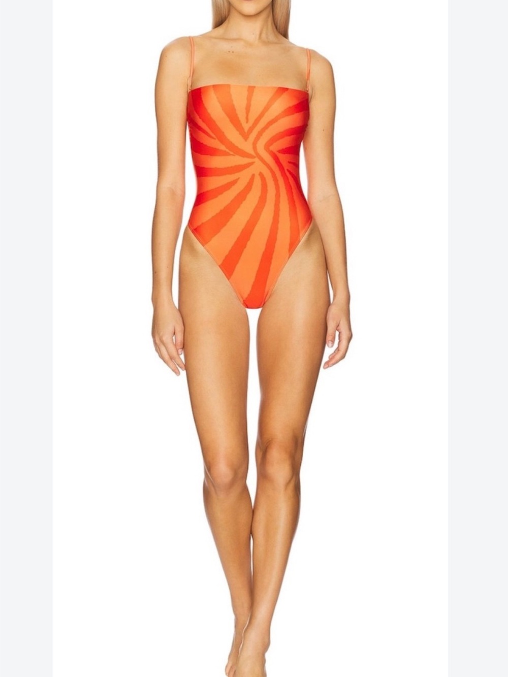 Orange Brazilian One Piece